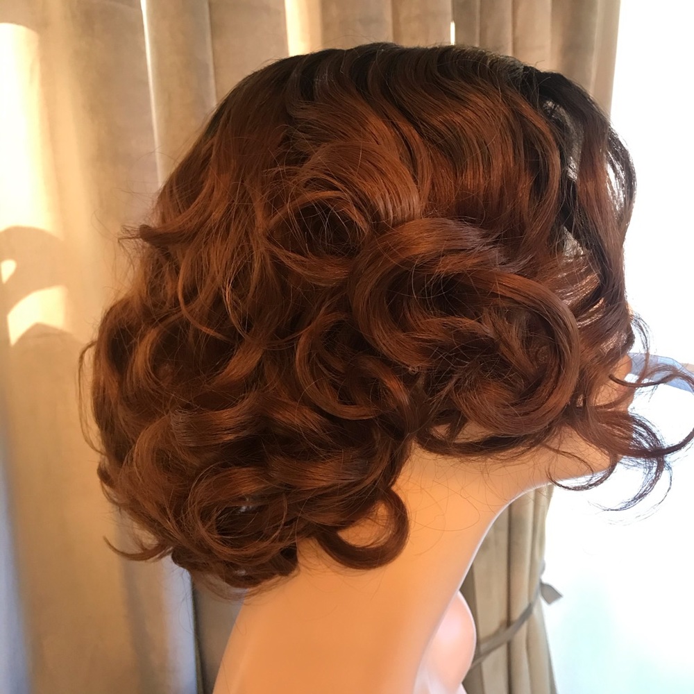 Lace front wig